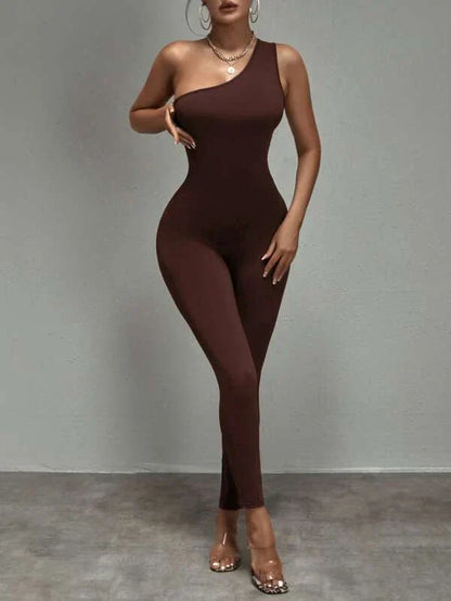 Beautiful one-shoulder jumpsuit BJ0049